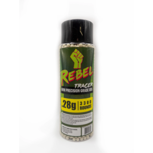 Rebel 6mm Tracer BBs - 3300ct Bottle (0.28g)