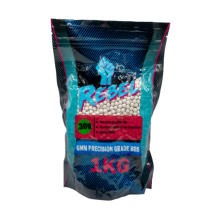 Rebel 6mm Precision BBs - 1kg Bag (0.30g)