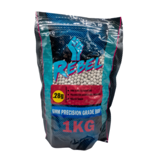 Rebel 6mm Precision BBs - 1kg Bag (0.28g)