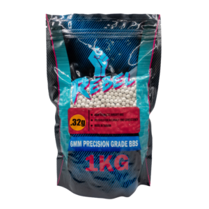 Rebel 6mm Precision BBs - 1kg Bag (0.32g)