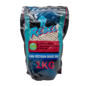 Rebel 6mm BIO Precision BBs - 1kg Bag (0.25g)
