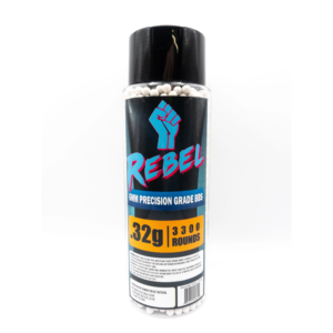 Rebel 6mm Precision BBs - 3300ct Bottle (0.32g)