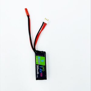 Rebel Battery – HPA Micro 7.4V 35C 300mAh LiPo (JST Connector)