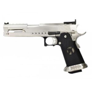 Armorer Works Custom Hi-Capa HX2201 Dragon GBB Pistol – Silver