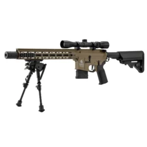 Lancer Tactical LT-32 DMR Style AEG Rifle – Tan (Complete Pack)